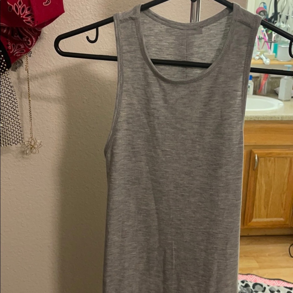 Gray dress